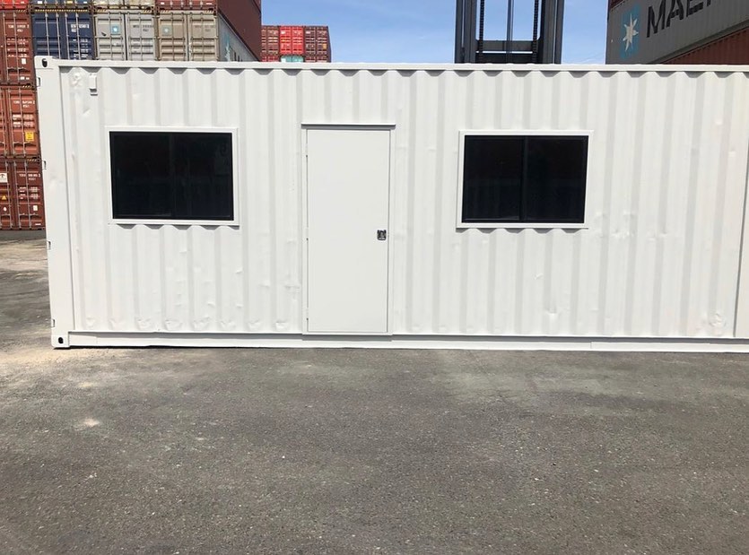 Converted Shipping Container Office