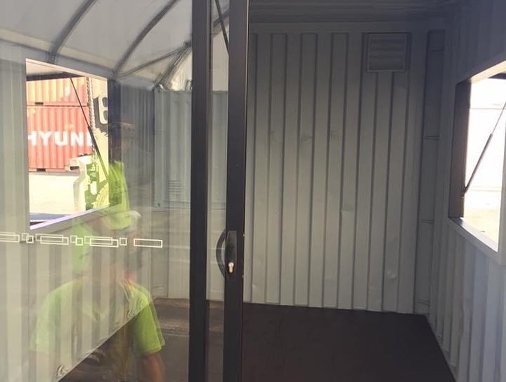 Compact Shipping Container Office