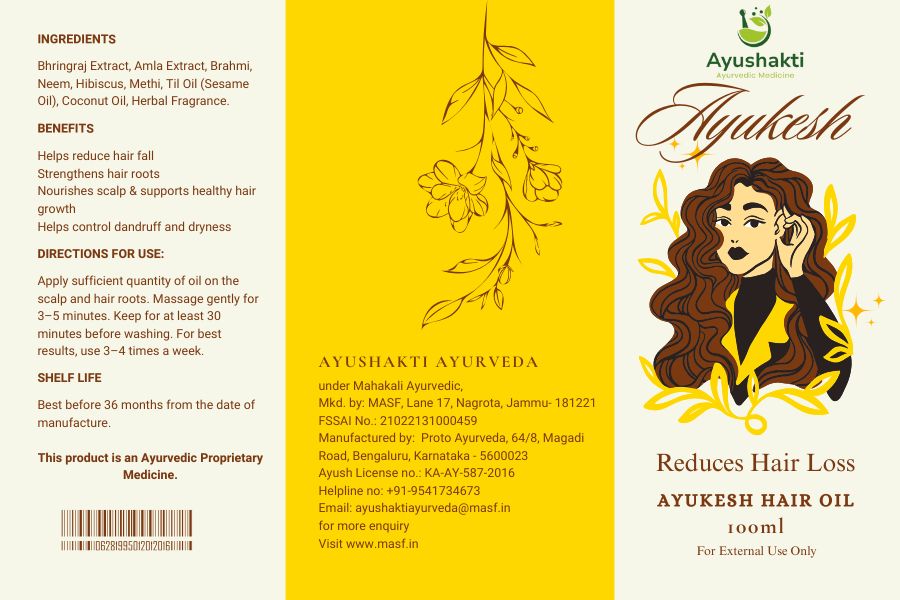 Ayukesh Hair Oil