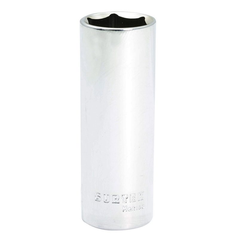 Dado largo cuadro de 1/2", 6 puntas, en pulgadas, 15/16", Surtek
