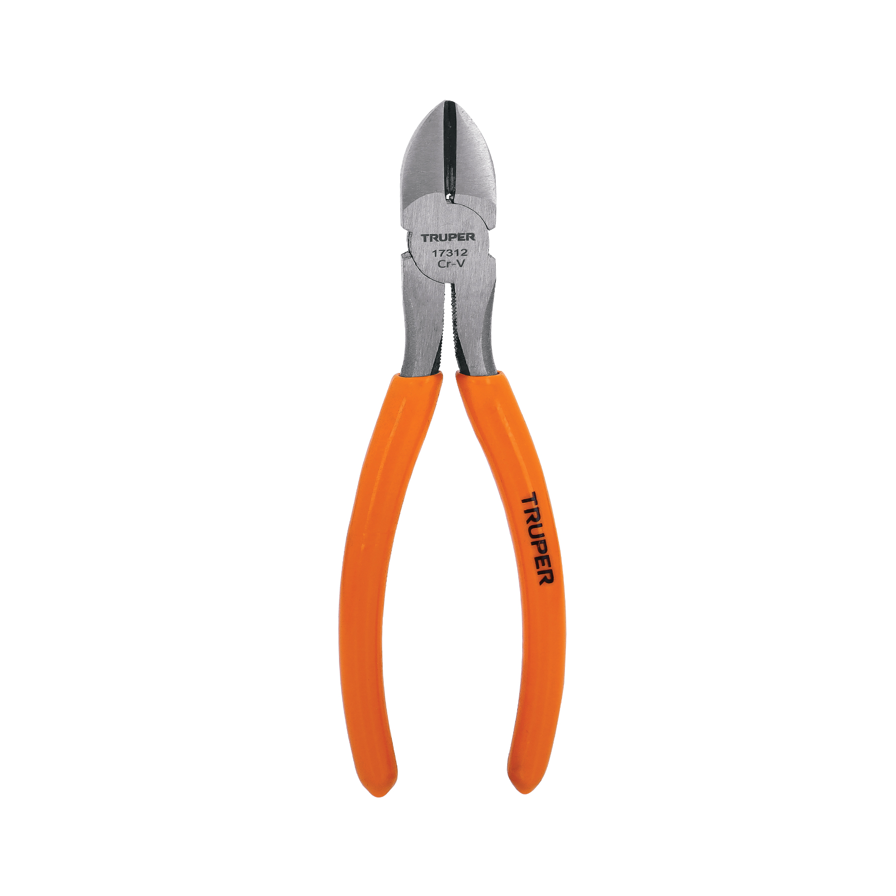 Pinza de corte diagonal 6" mango de PVC, TRUPER