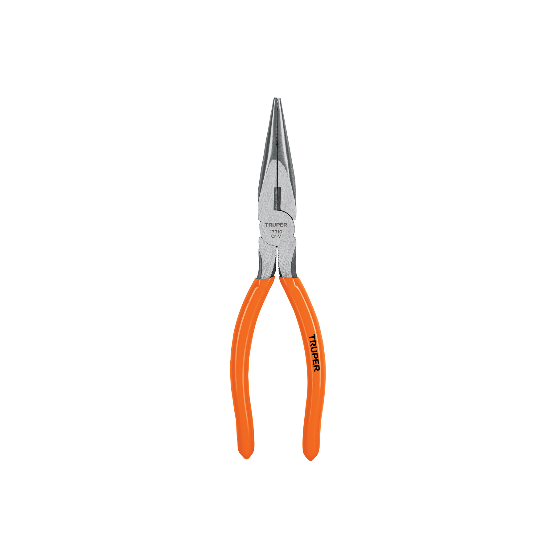 Pinza de punta y corte 8" mango de PVC, TRUPER