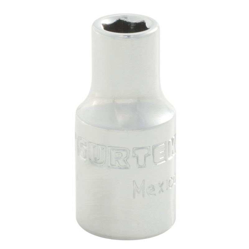 Dado cuadro de 1/4", 6 puntas, en pulgadas, 1/4", Surtek