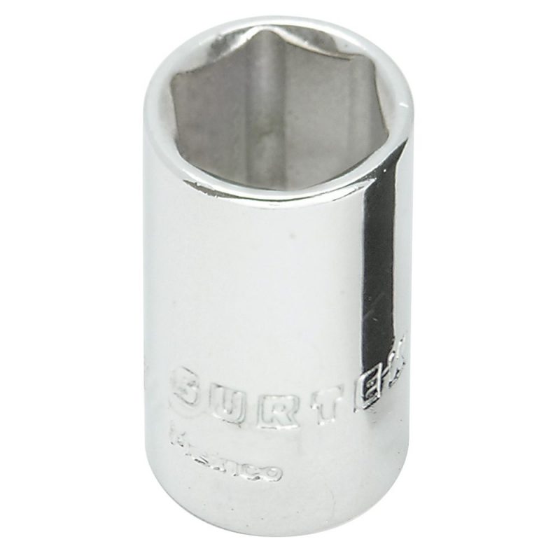 Dado cuadro de 1/4", 6 puntas, métrico, 9 mm, Surtek