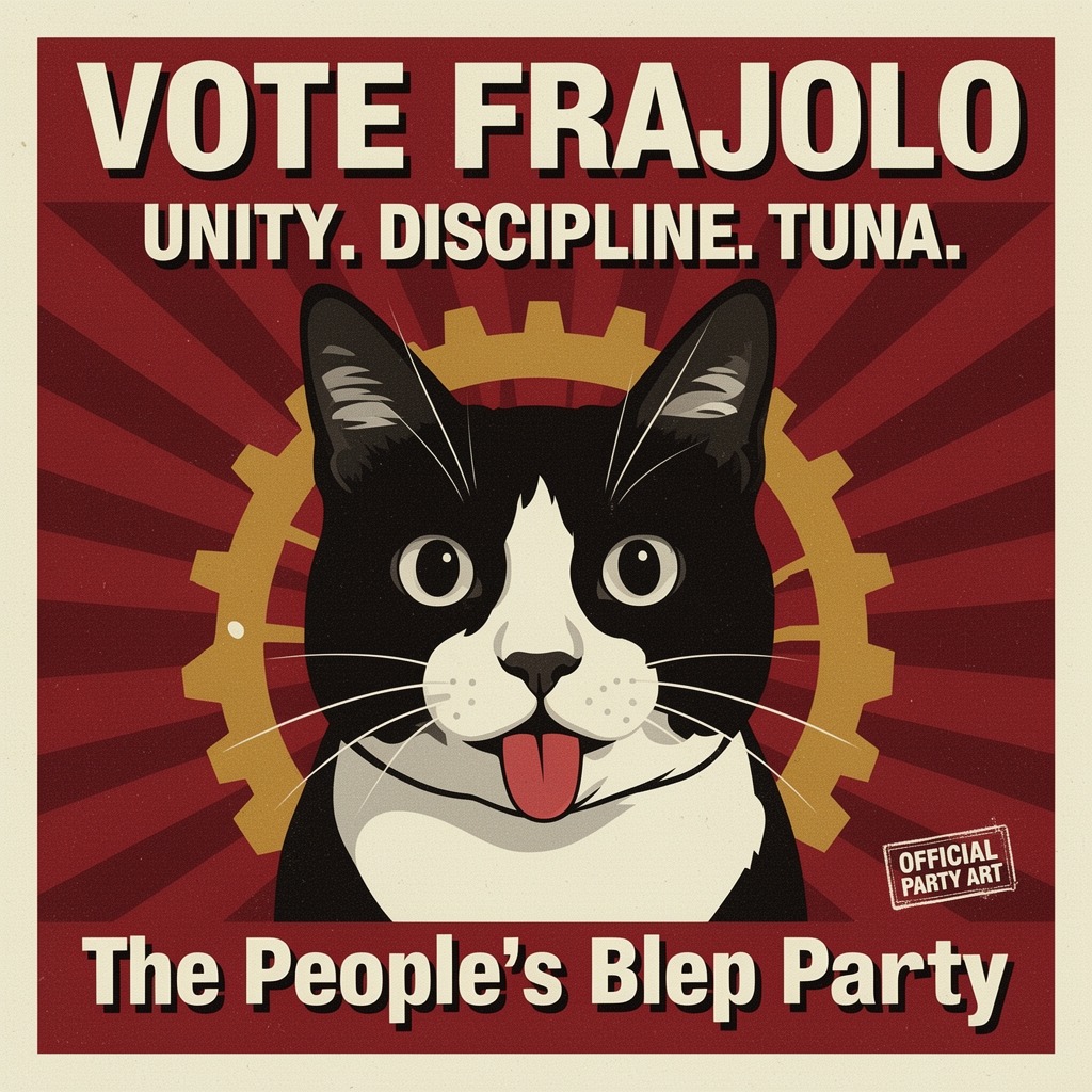 Poster Style with Your Pet's image and attributes highlighted
