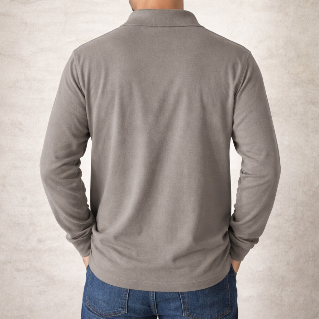 Polo à manches longues