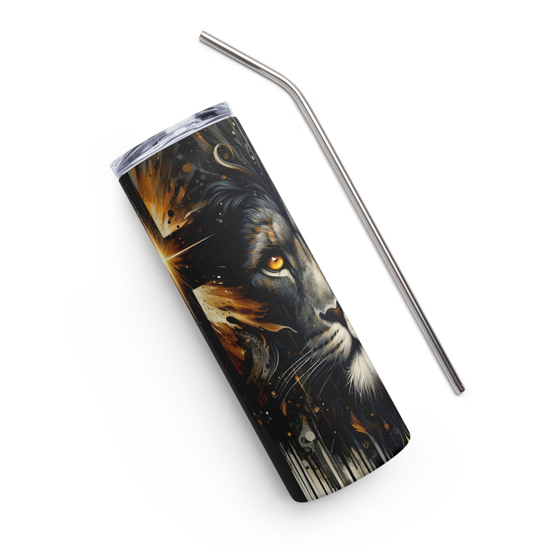 Lion's Strength Stainless steel tumbler