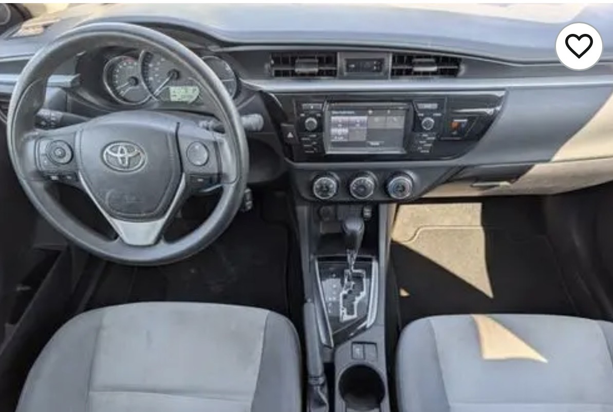 Toyota Corolla-Currently Booked