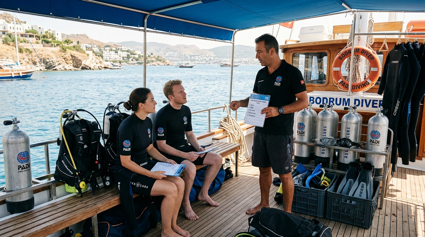 Bodrum PADI Diving Course 