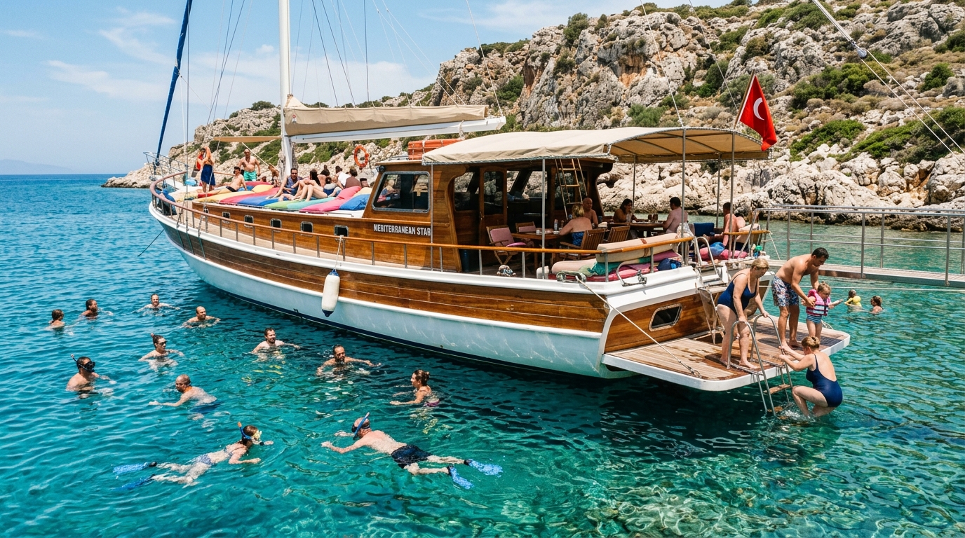 Bodrum Orak Island Boat Trip 