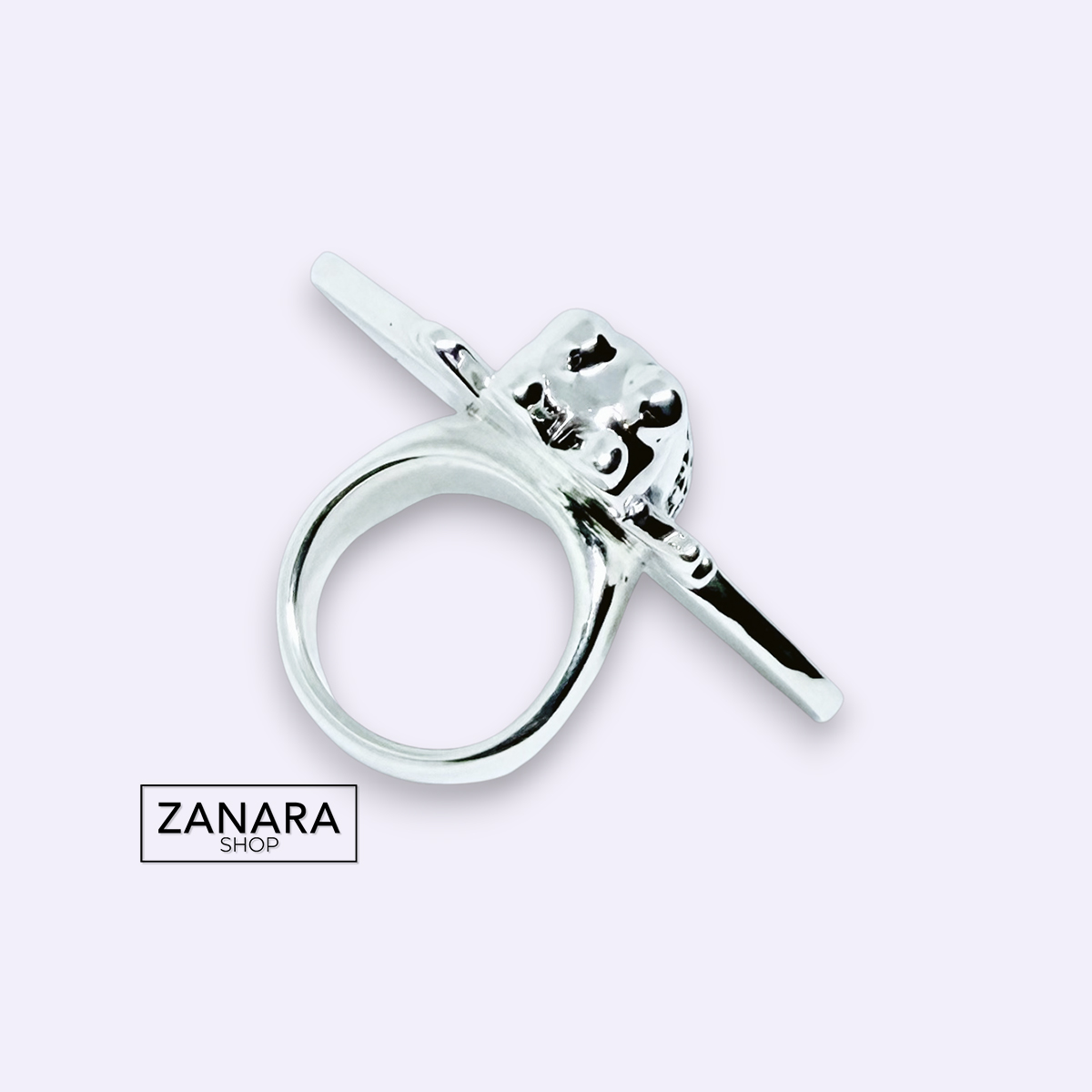 Anillo Abeja de Plata 925, Electroformado.