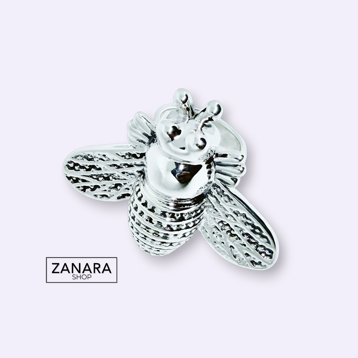 Anillo Abeja de Plata 925, Electroformado.