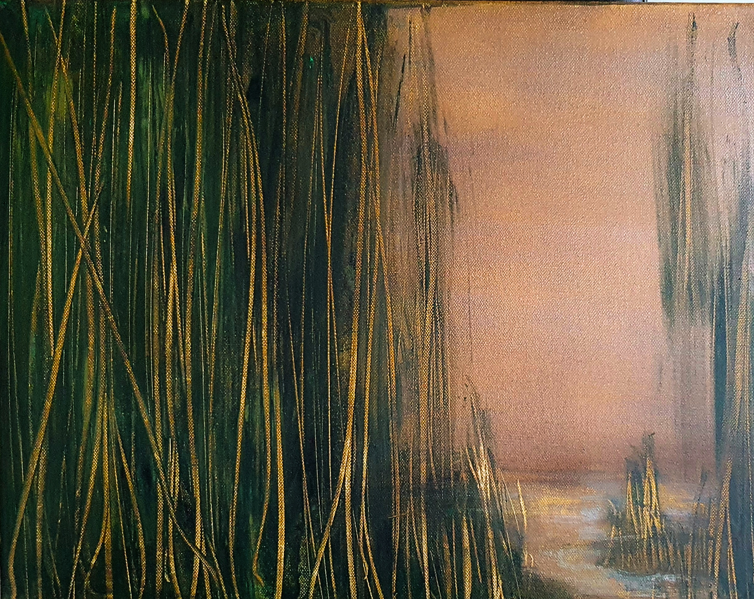 Abstract Landscape Canvas