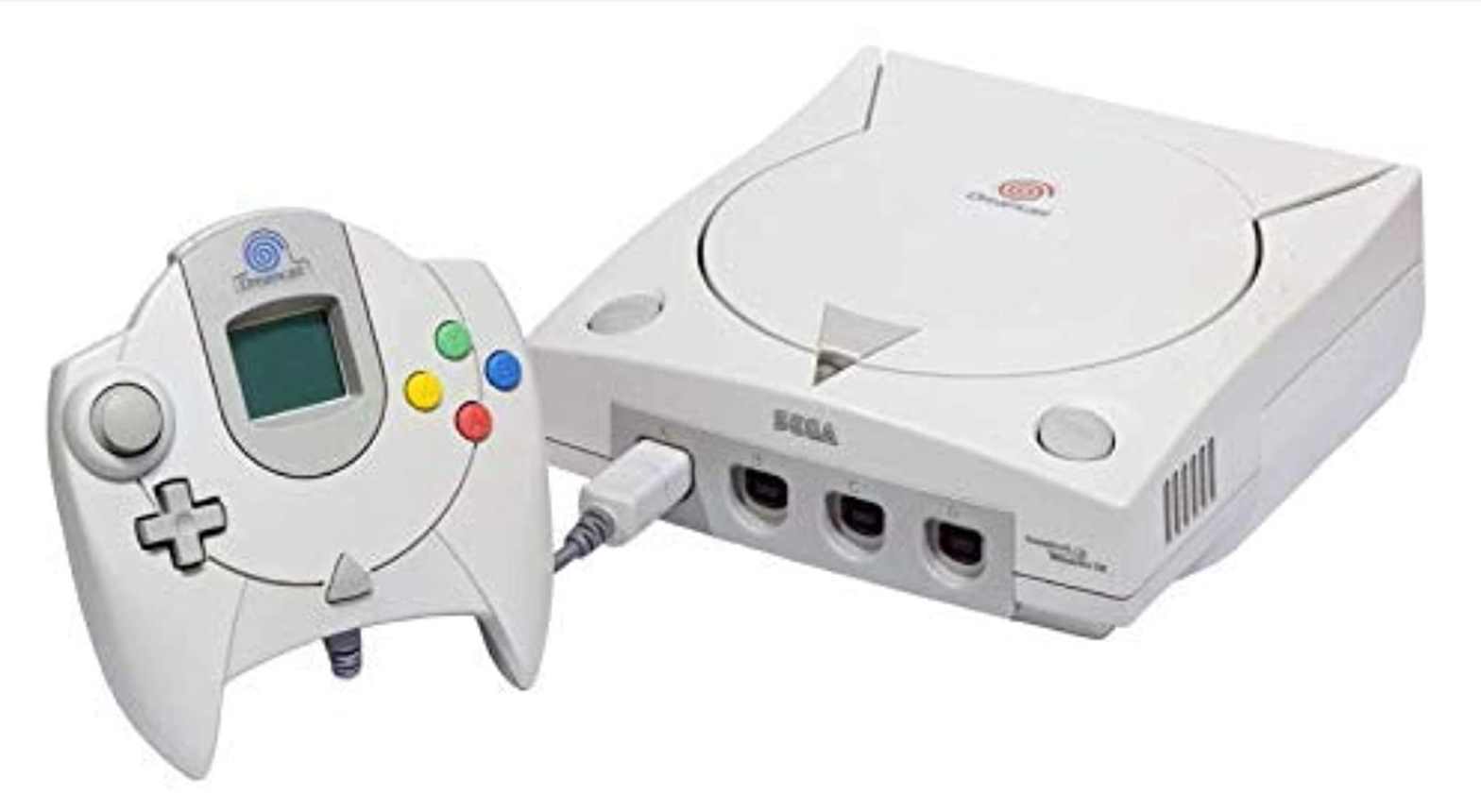 Sega Dreamcast Console and Controller