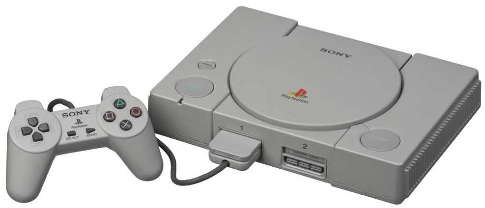 PlayStation 1 Console and Controller