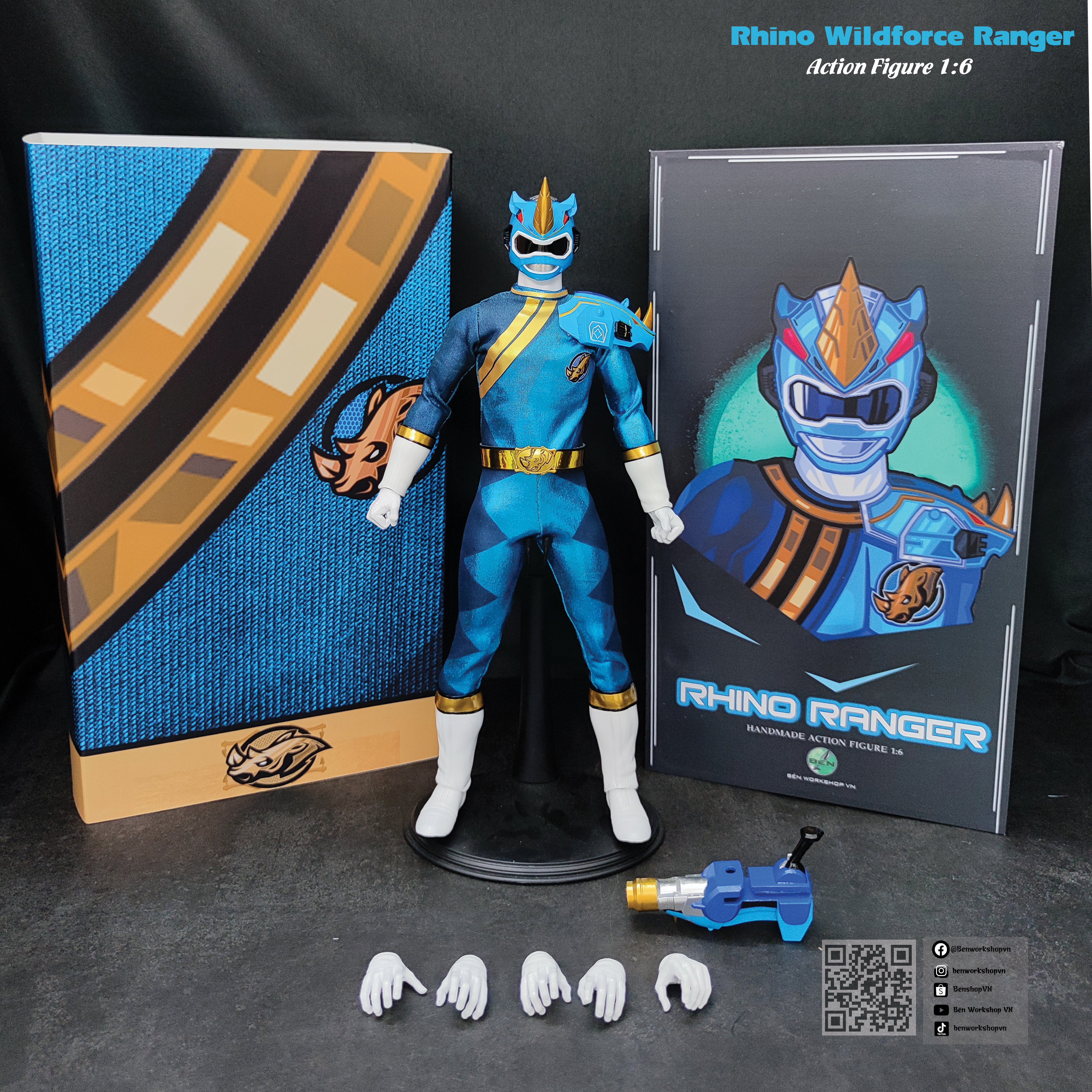 Rhino Wildforce Ranger Action Figure 1:6