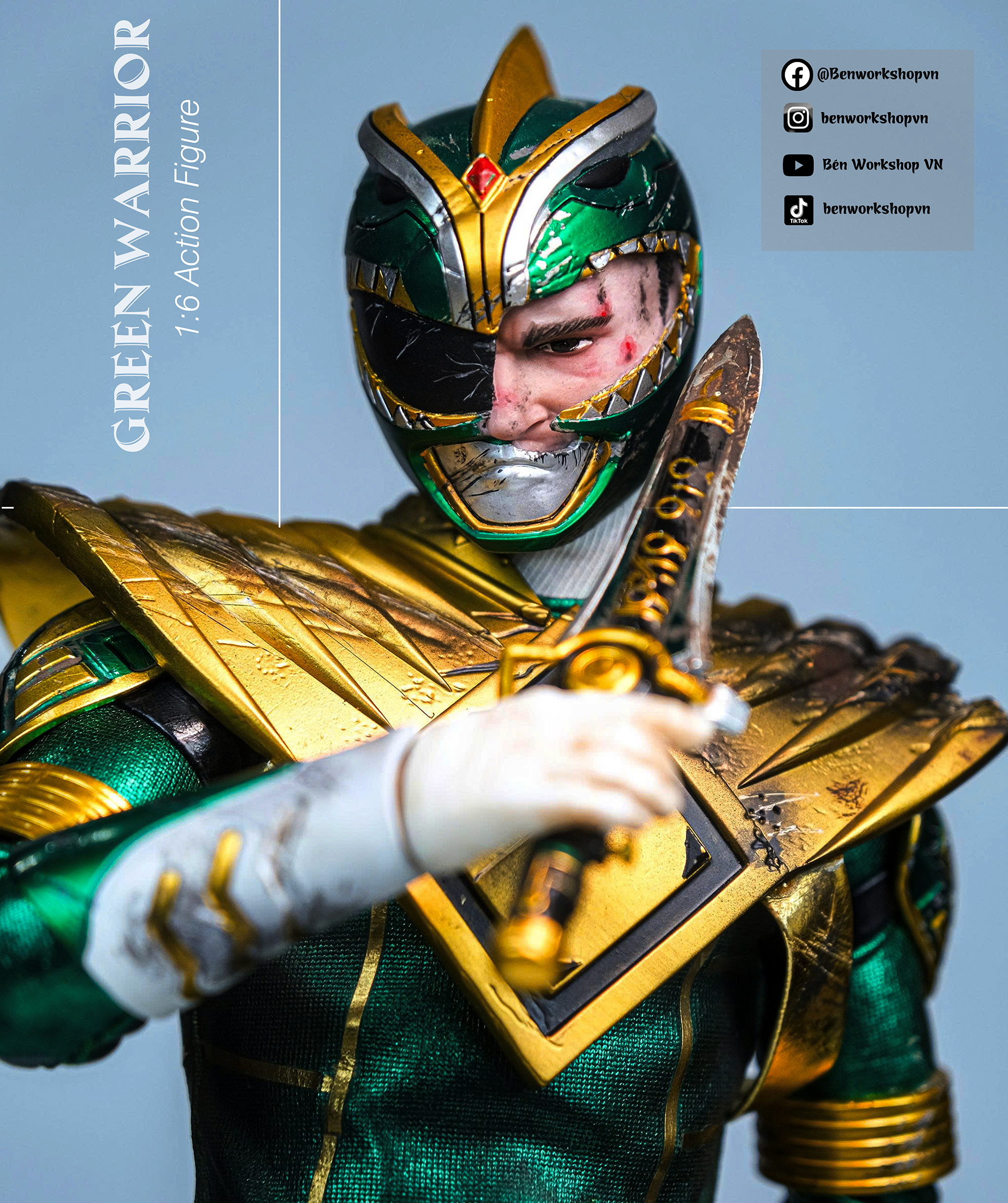 Damaged Green Warrior