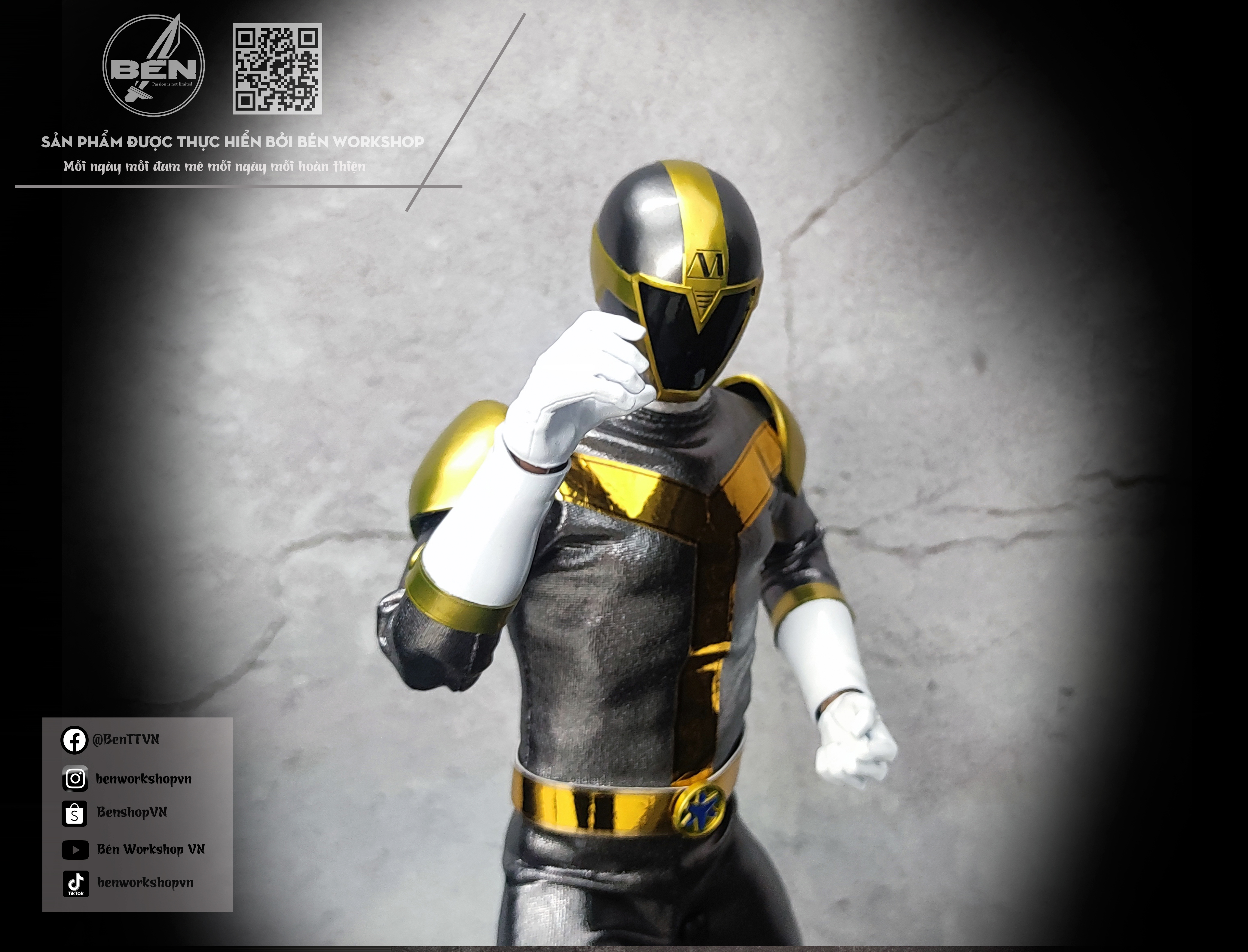 Black Ranger Action Figure