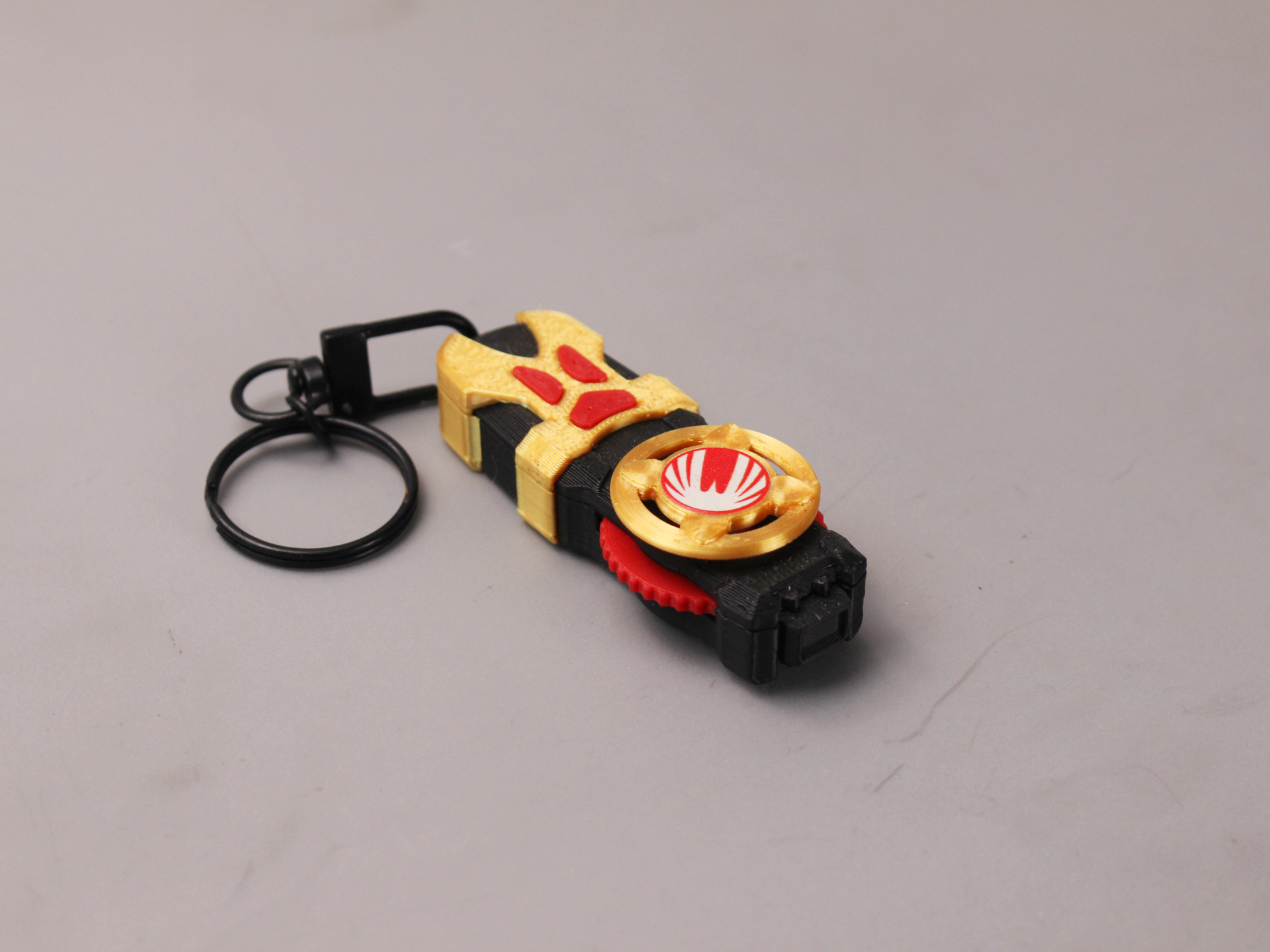 Superhero Emblem Keychain