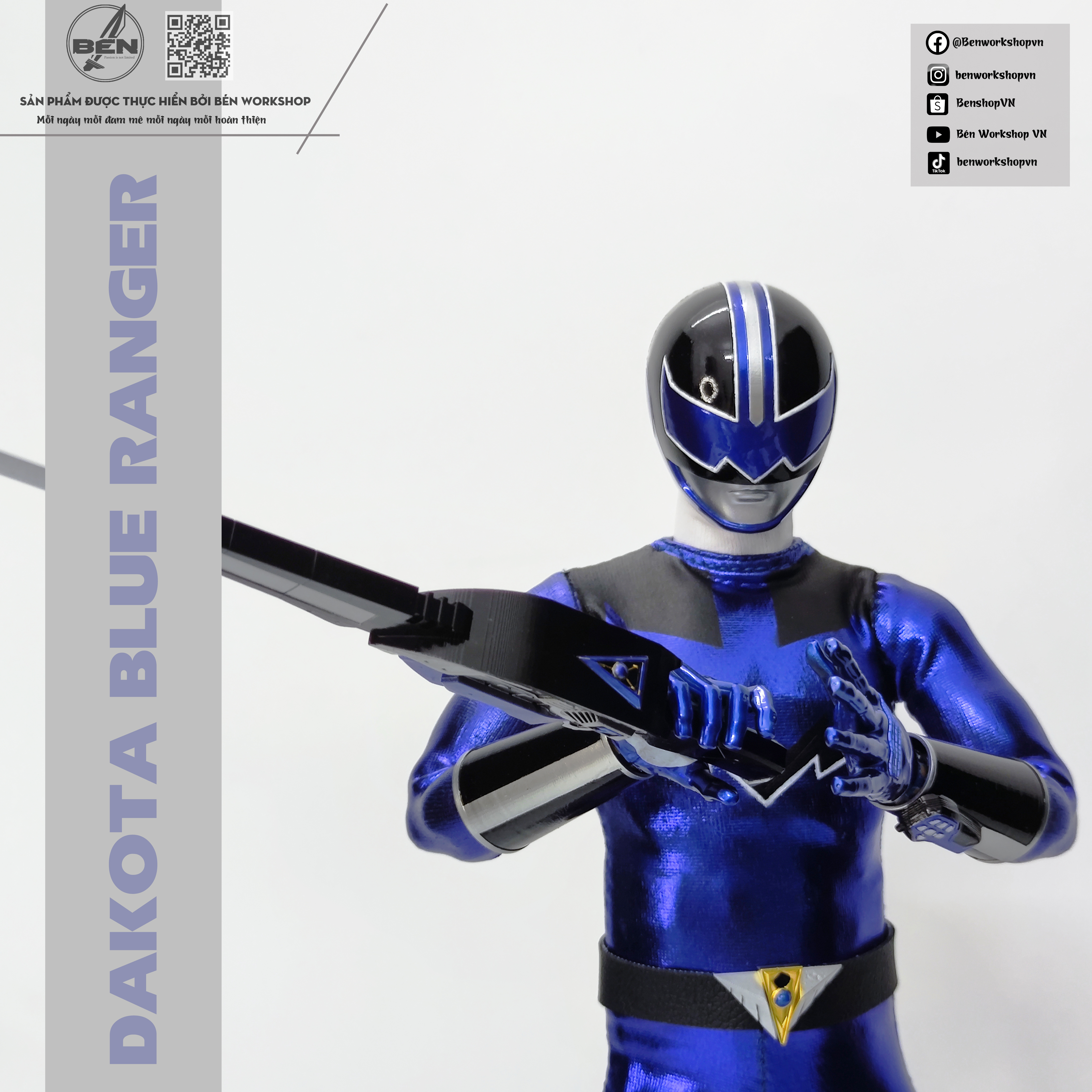 Dakota Blue Ranger Action Figure
