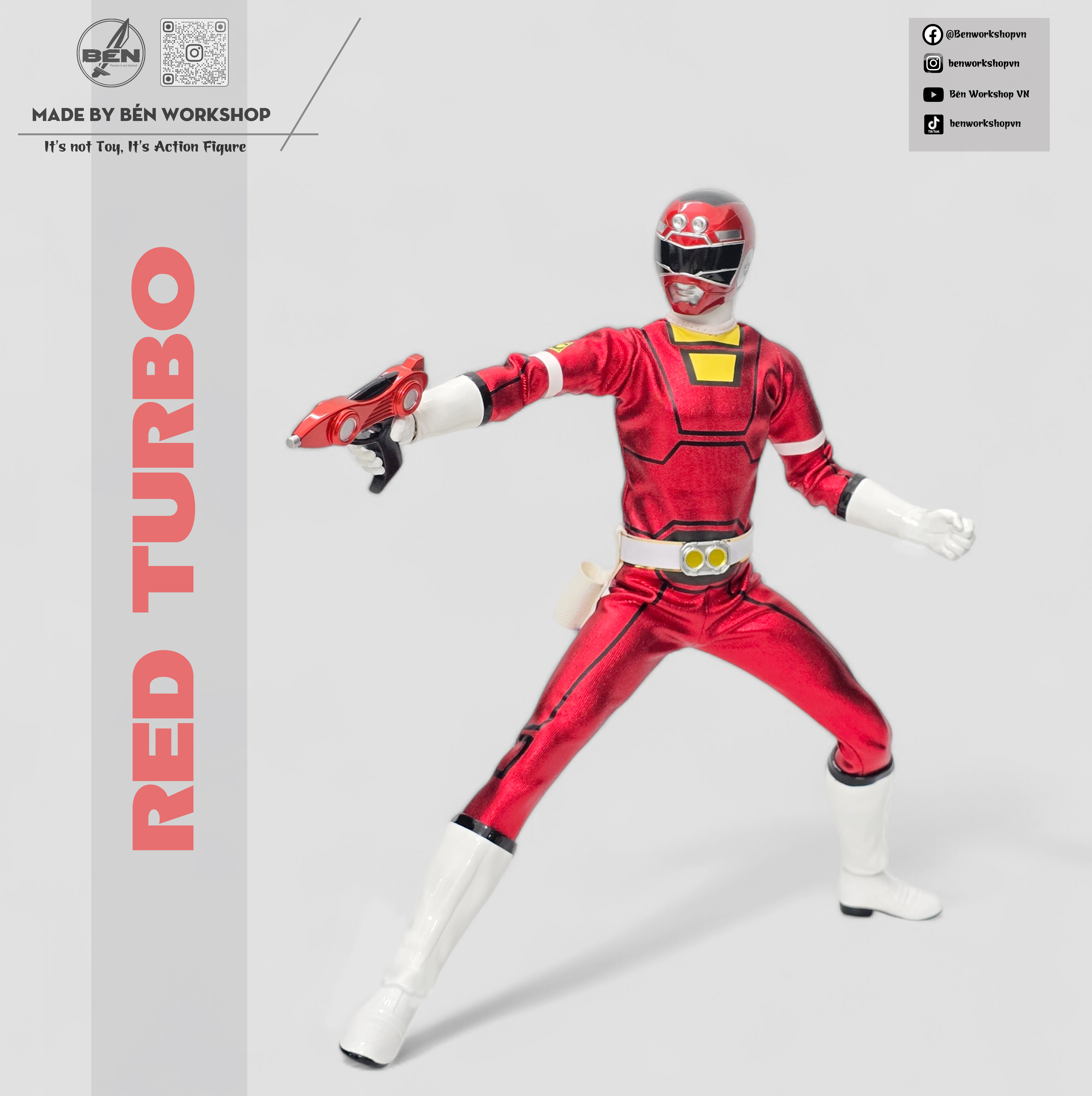 Red Turbo Action Figure