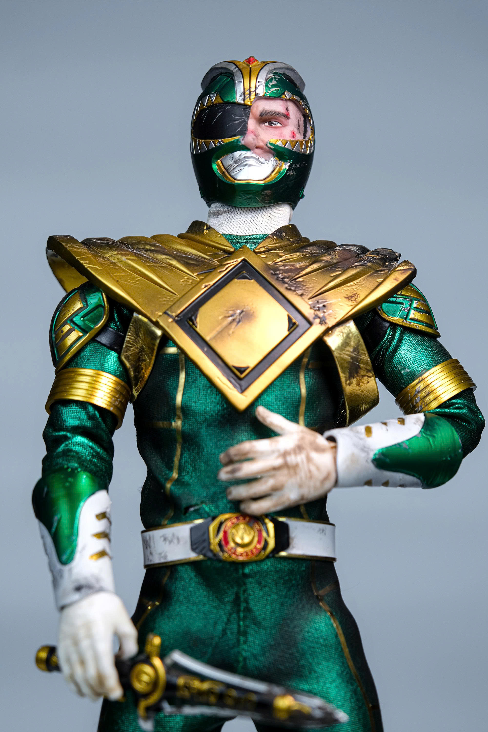 Damaged Green Warrior