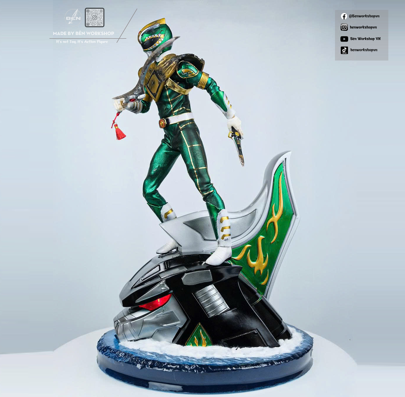 Damaged Green Warrior