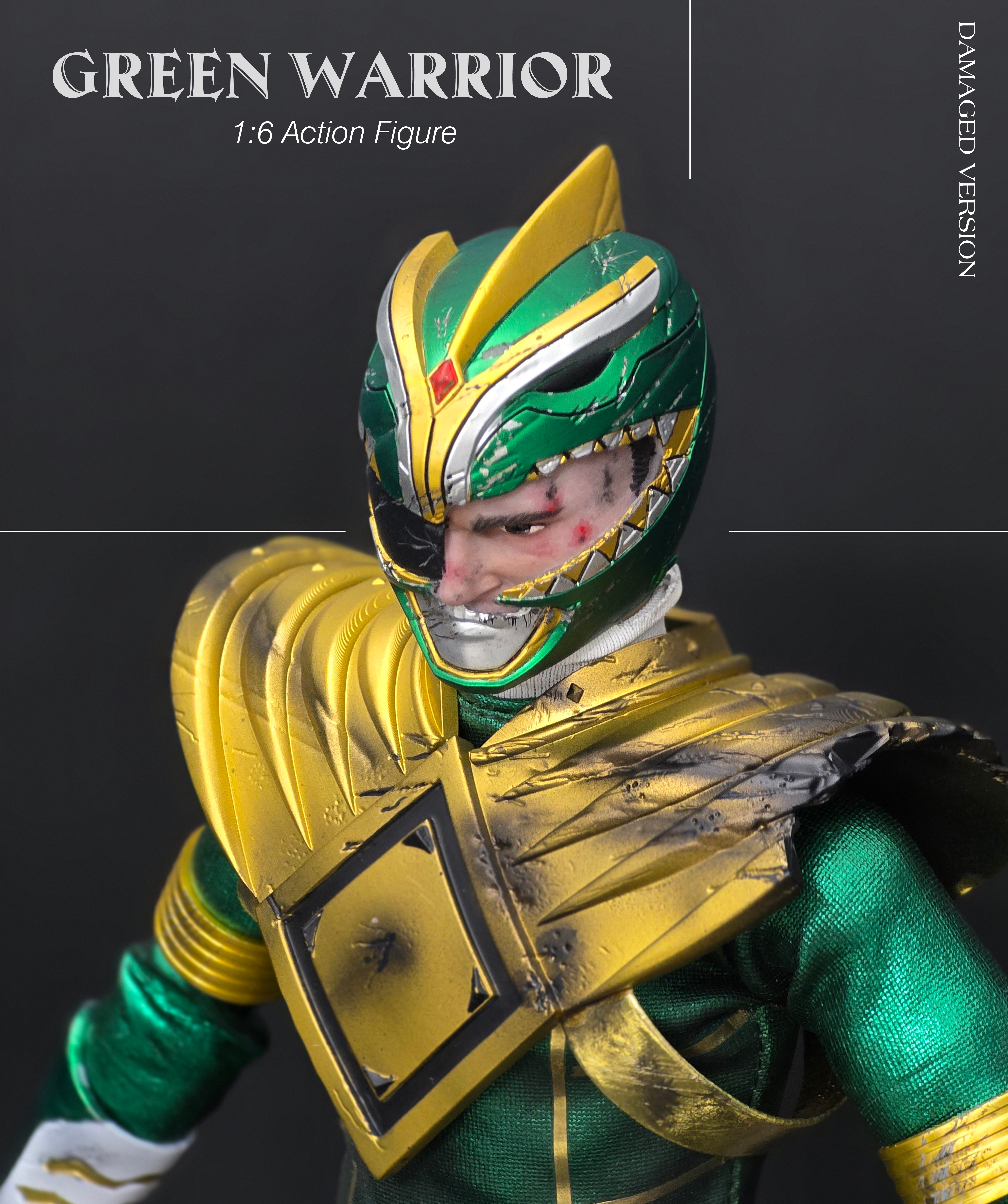 Damaged Green Warrior