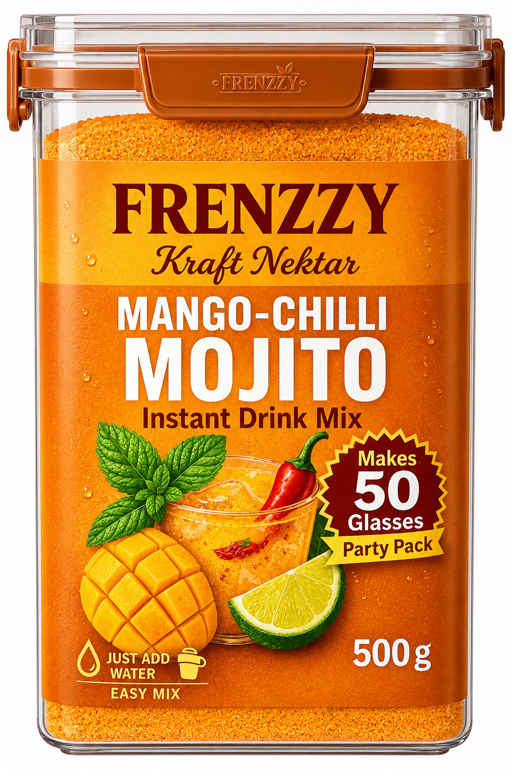 Mango-Chilli Mojito Instant Drink Mix (500gm) 