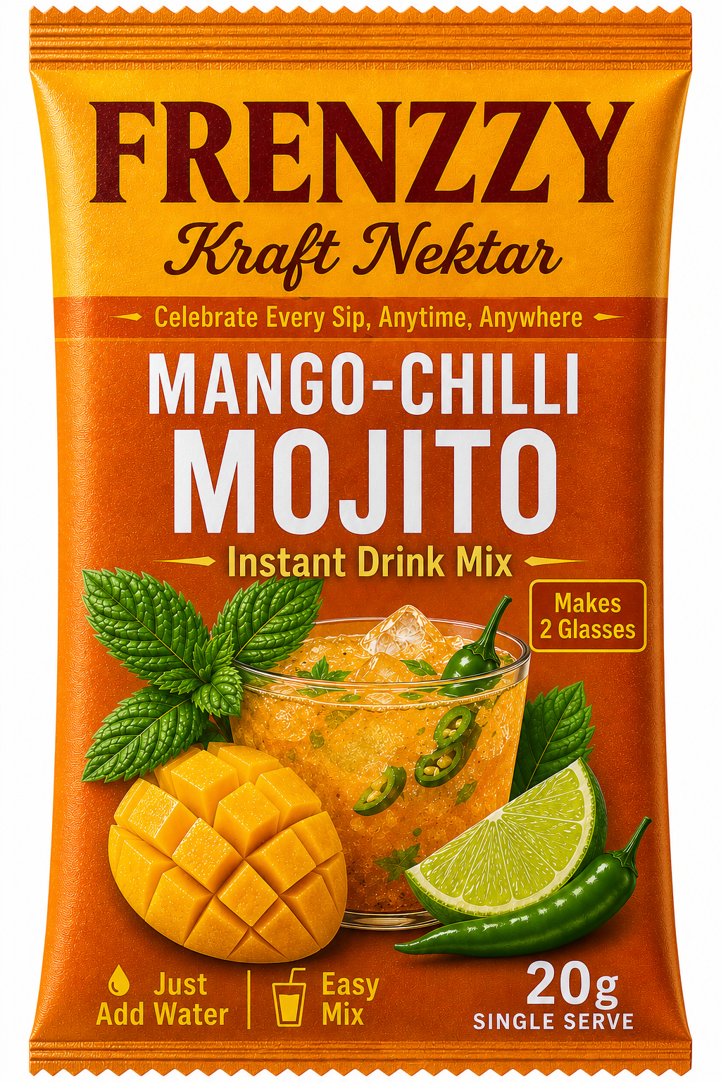 Mango-Chilli Mojito Instant Drink Mix (20 gm)