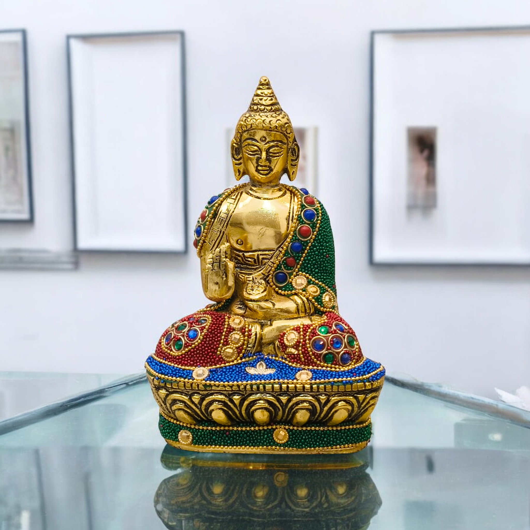 Decorative Golden Buddha Statue