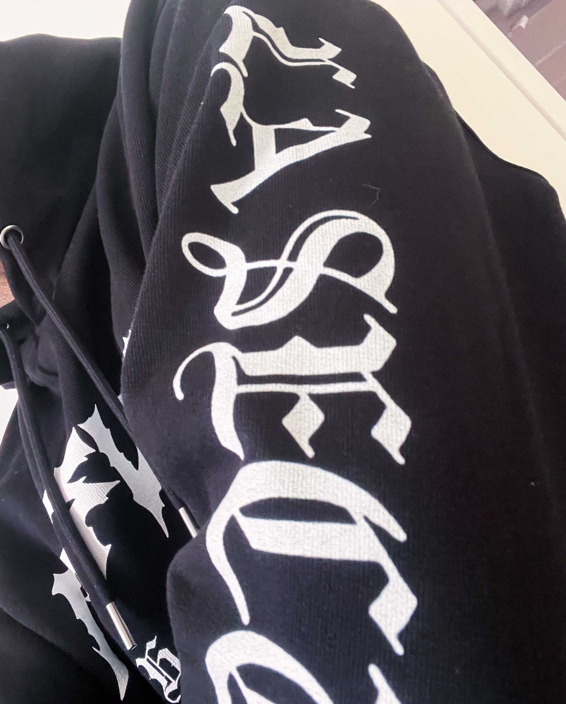 PITFLOOR Premium Eco Hoodie - Sleeve Print