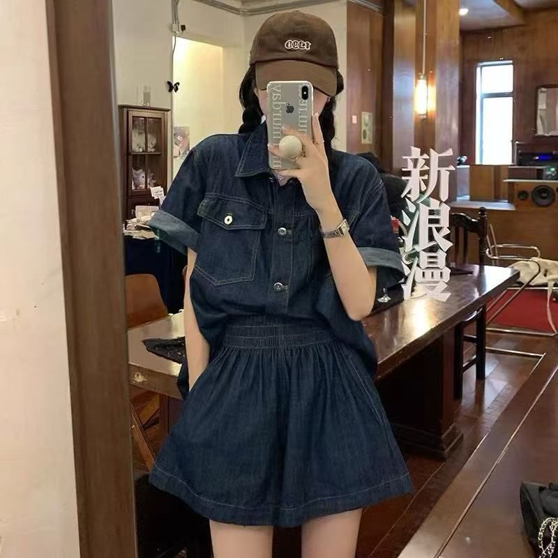 Denim Shirt Dress