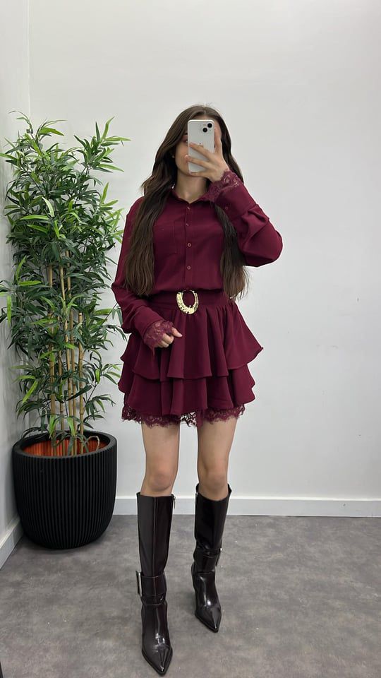 Layered Mini Dress