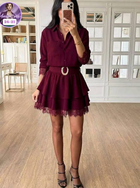 Layered Mini Dress
