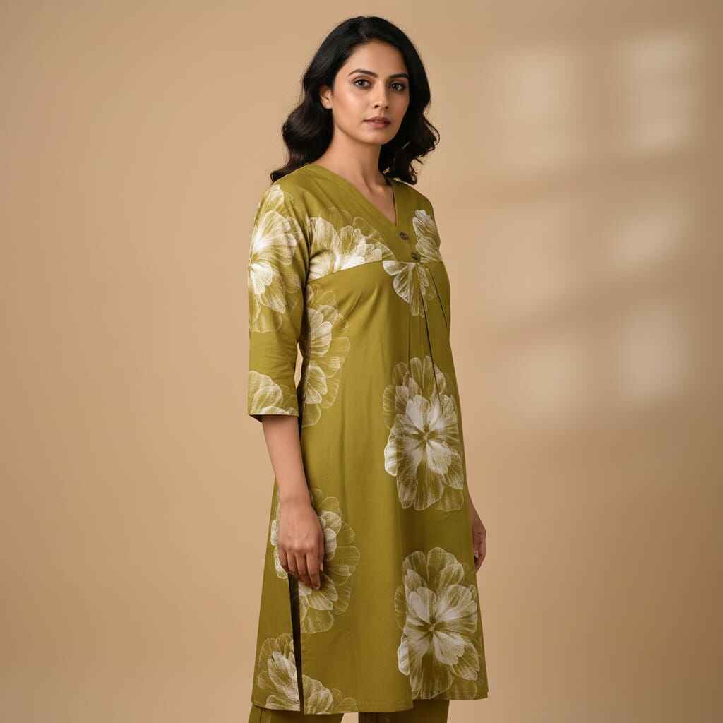 Floral Print Kurti