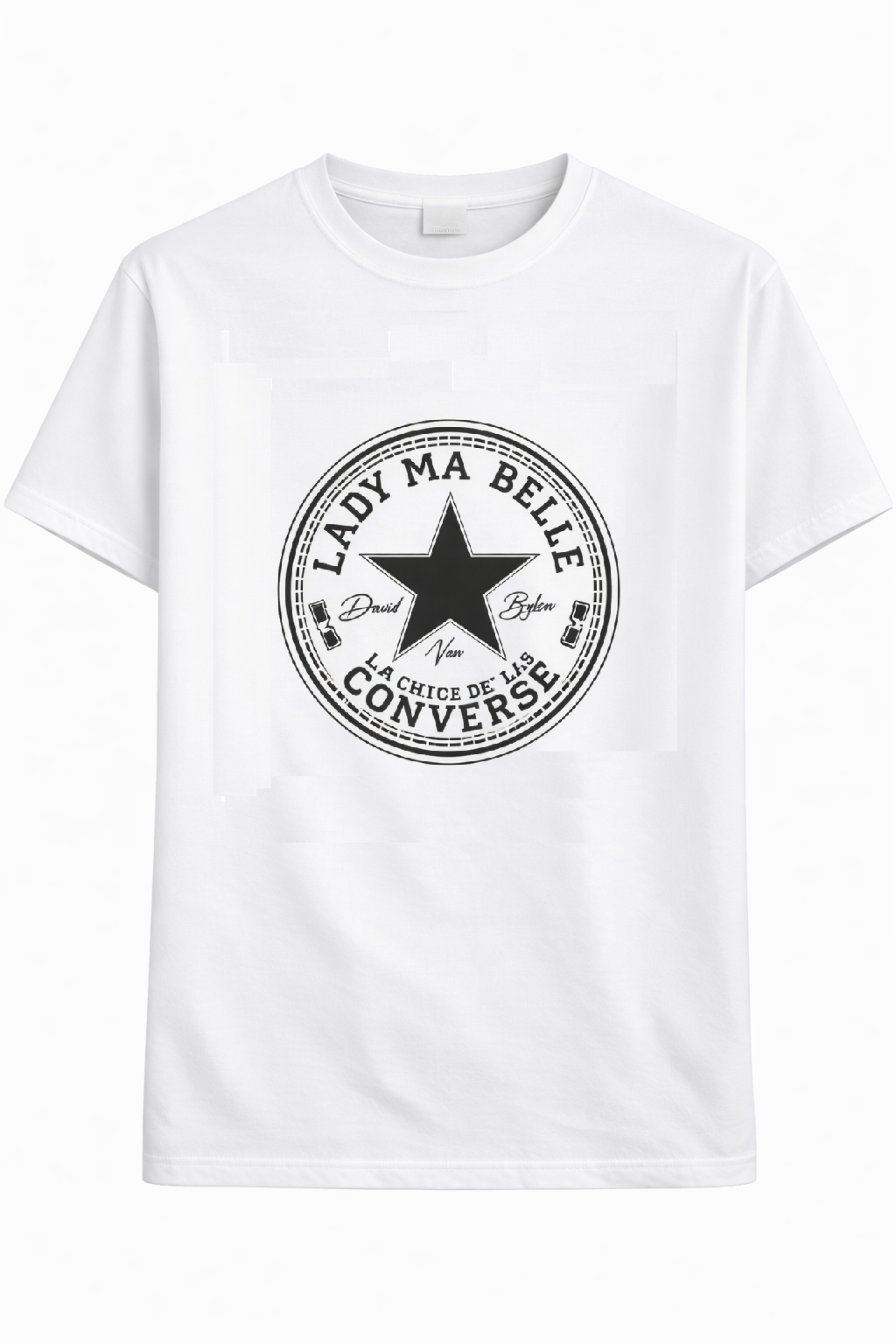 Camiseta La Chica de las Converse BLANCA