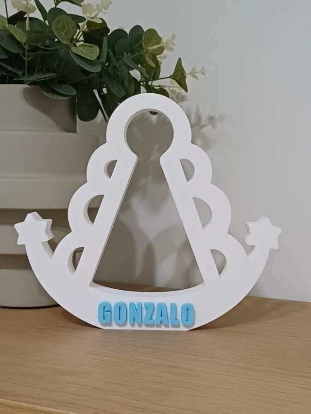 Silueta Virgen del Rocío Personalizada con Nombre