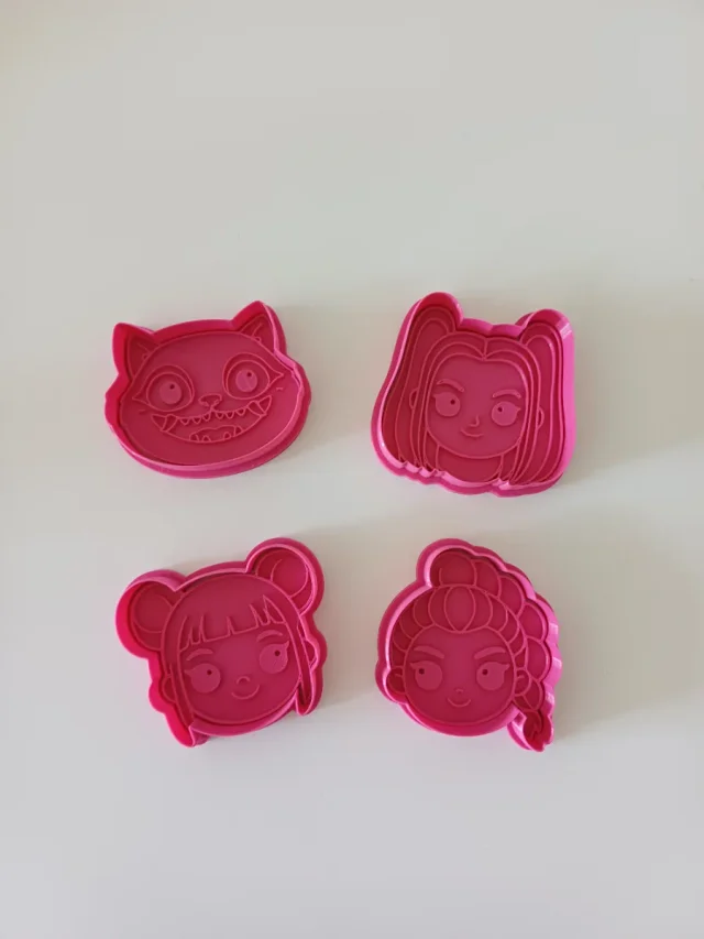 Set de Cortadores K-Pop | Moldes para Galletas y Plastilina