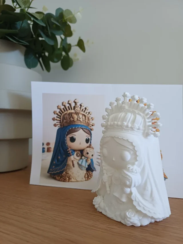 Virgen del Rocío estilo Funk Pop