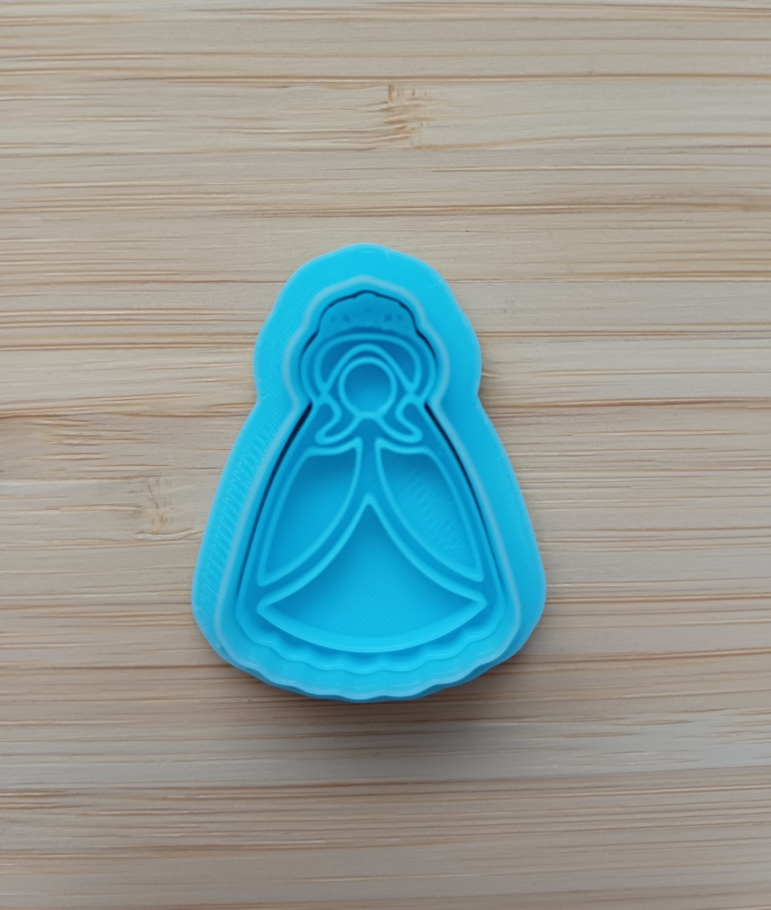 Cortador de Arcilla Polimérica Virgen del Rocío Modelo Pastora.