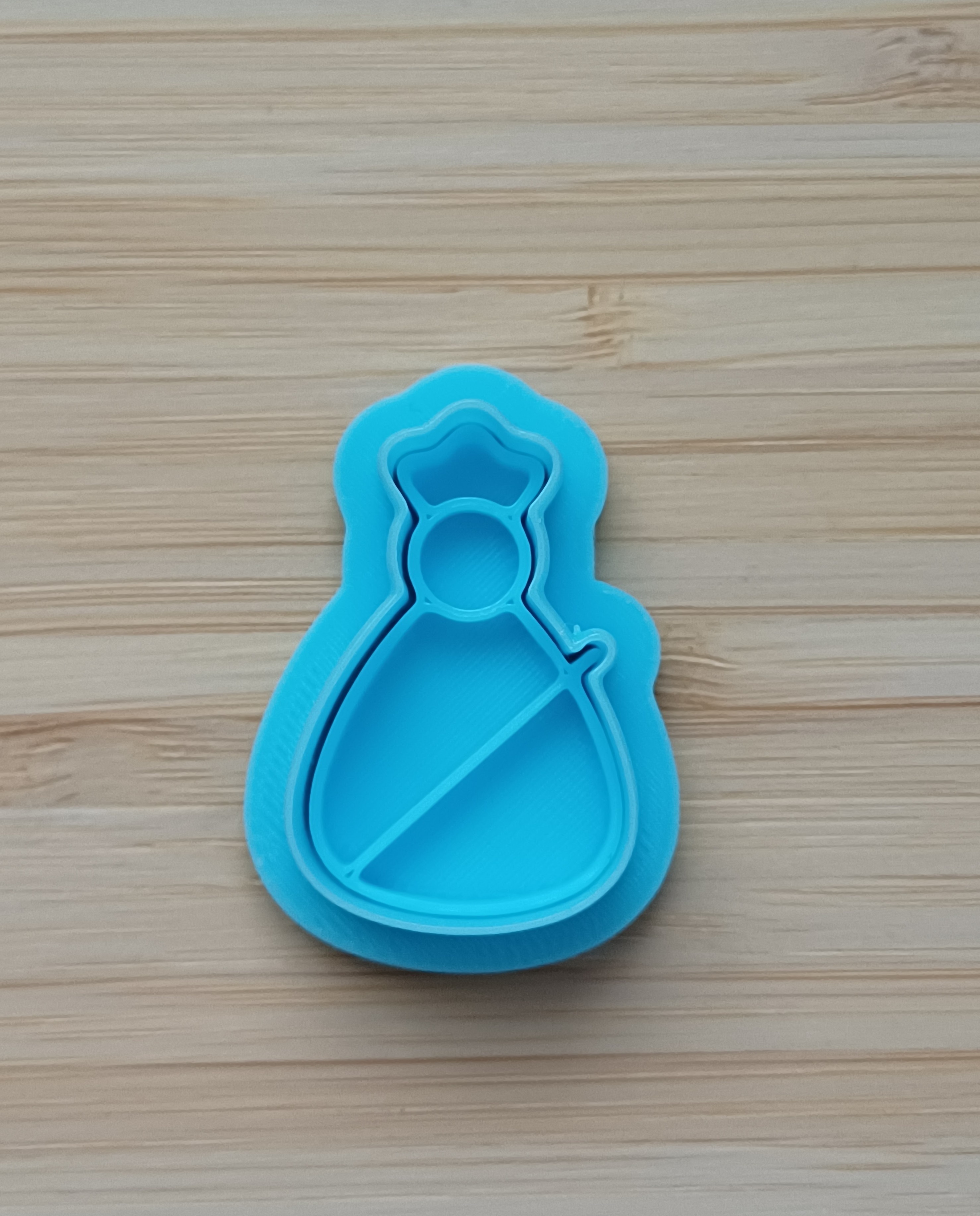 Cortador Virgen de la Cabeza de Andújar | Molde para Arcilla Polimérica y Fimo