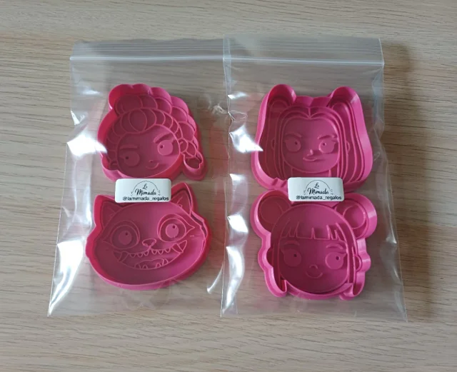 Set de Cortadores K-Pop | Moldes para Galletas y Plastilina