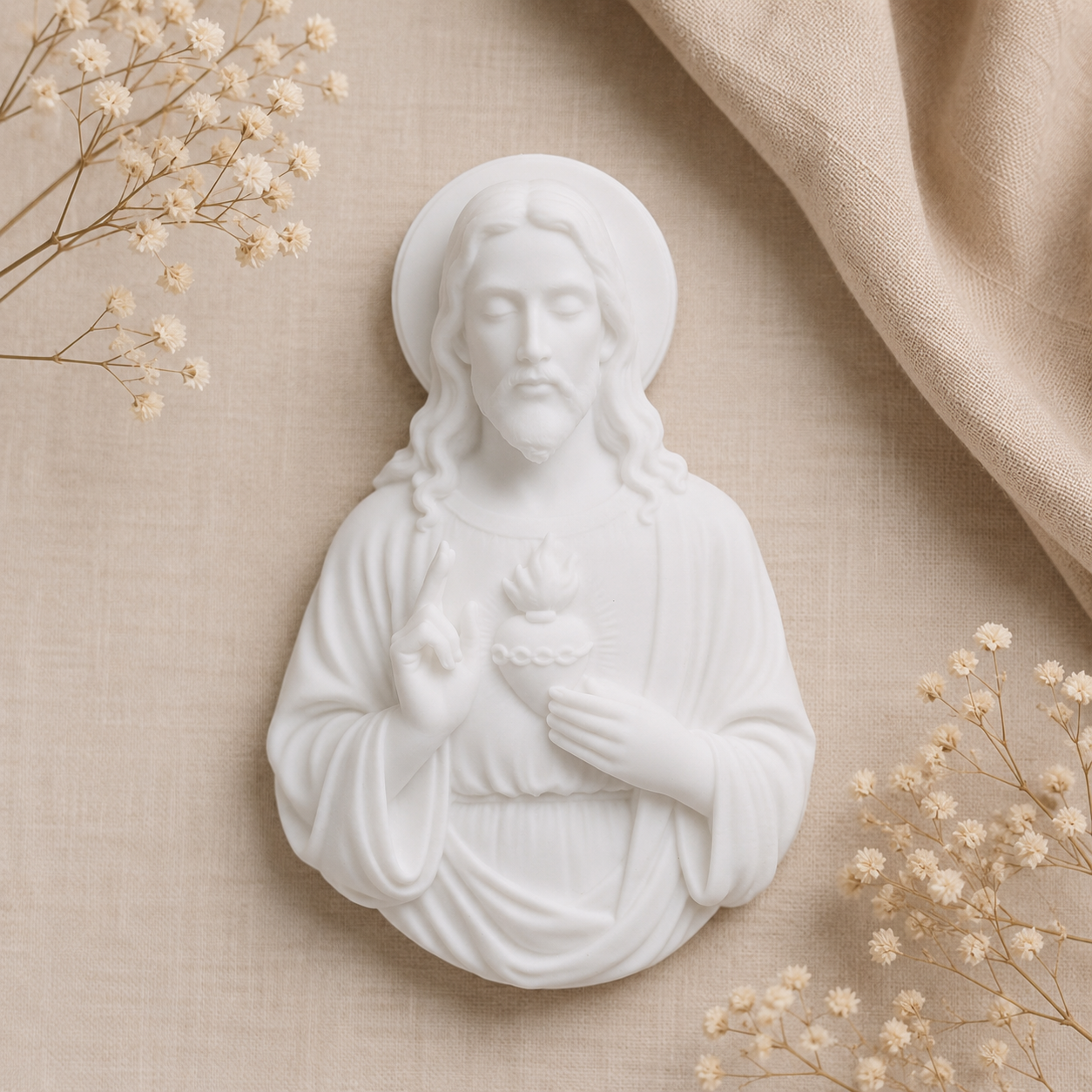 Relieve Colección Sagrado Corazón: Sagrado Corazón de Jesús