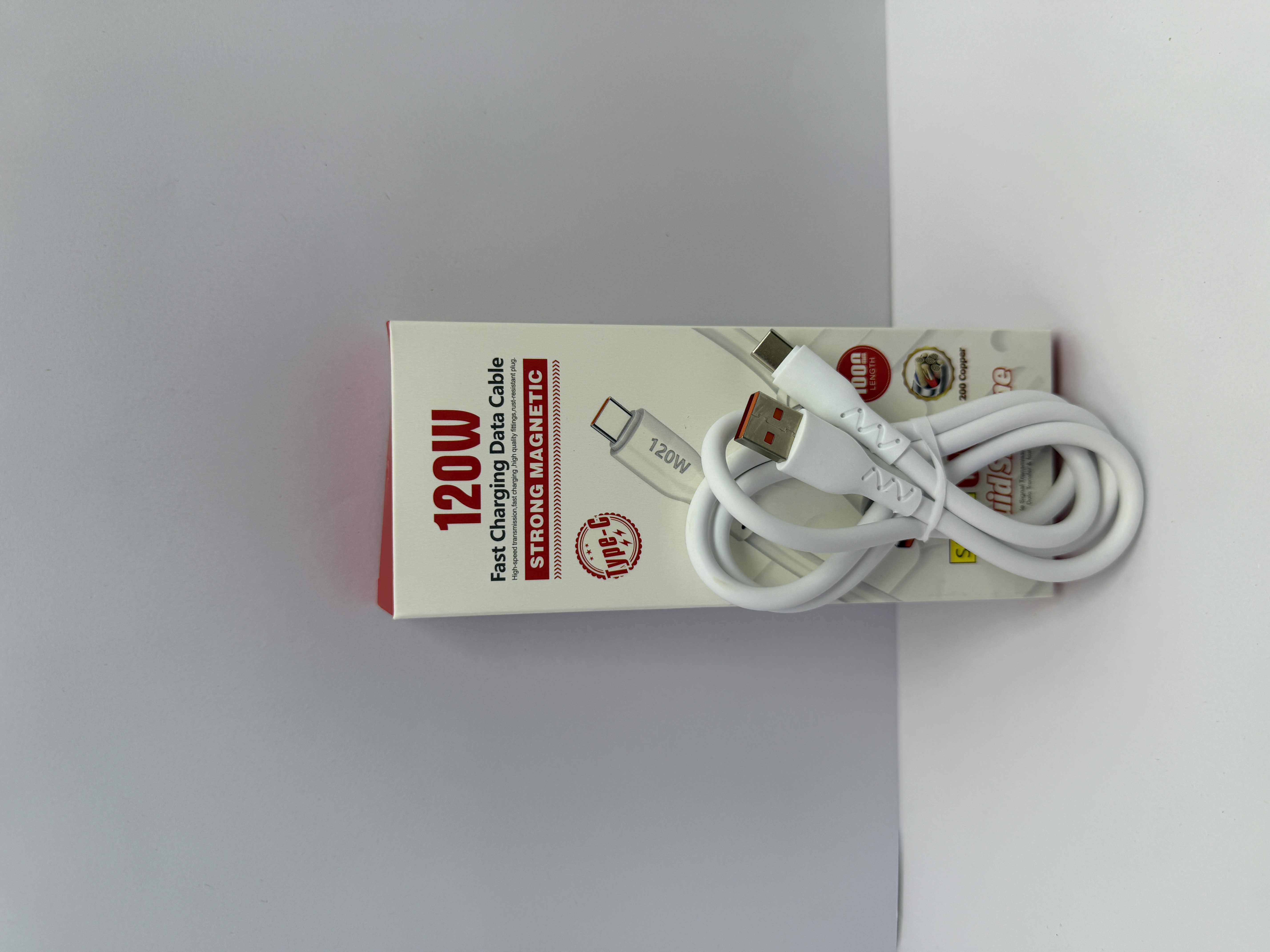 Cable de carga rápida 120W USB-C