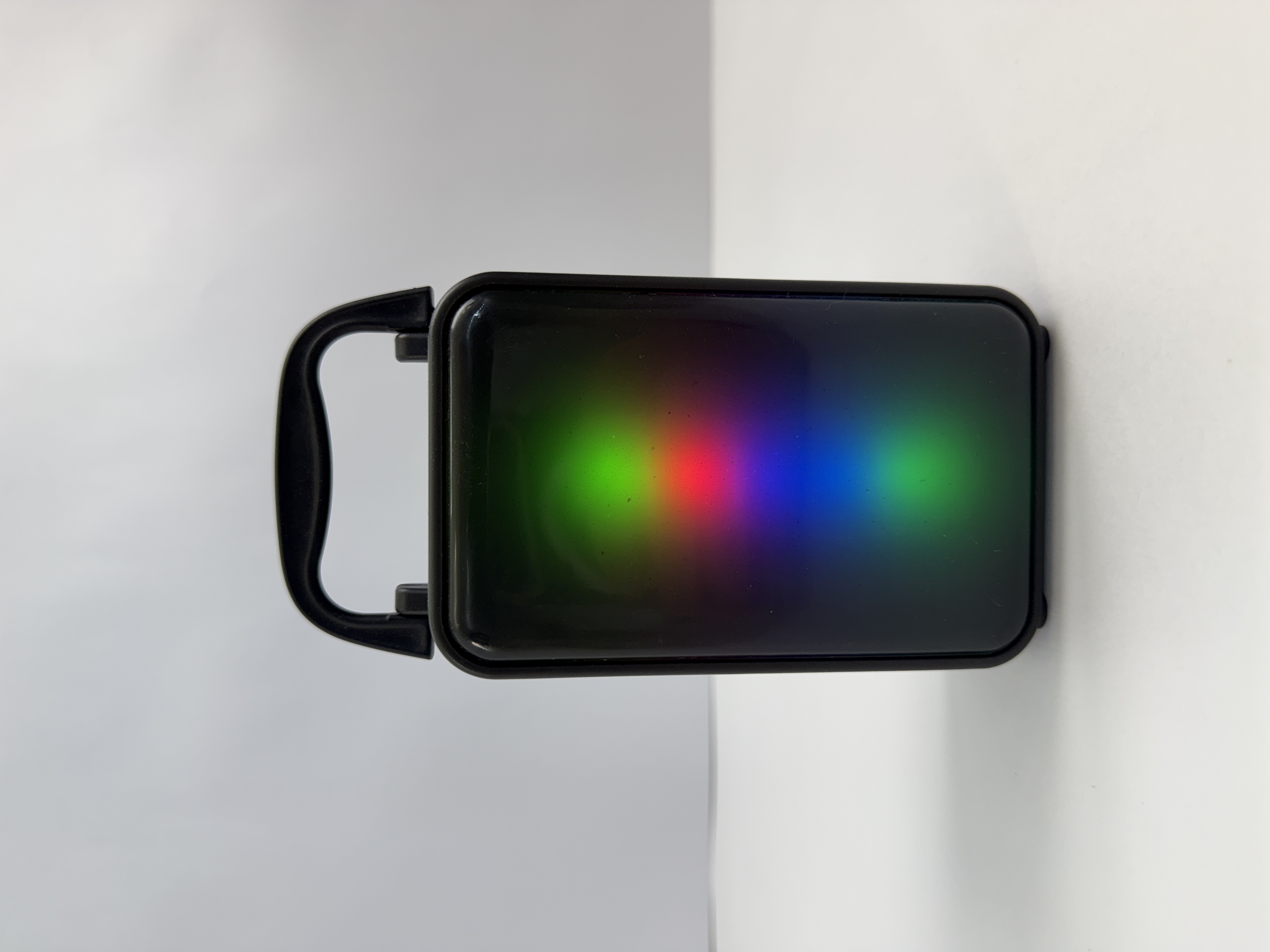 Altavoz portátil con luces LED