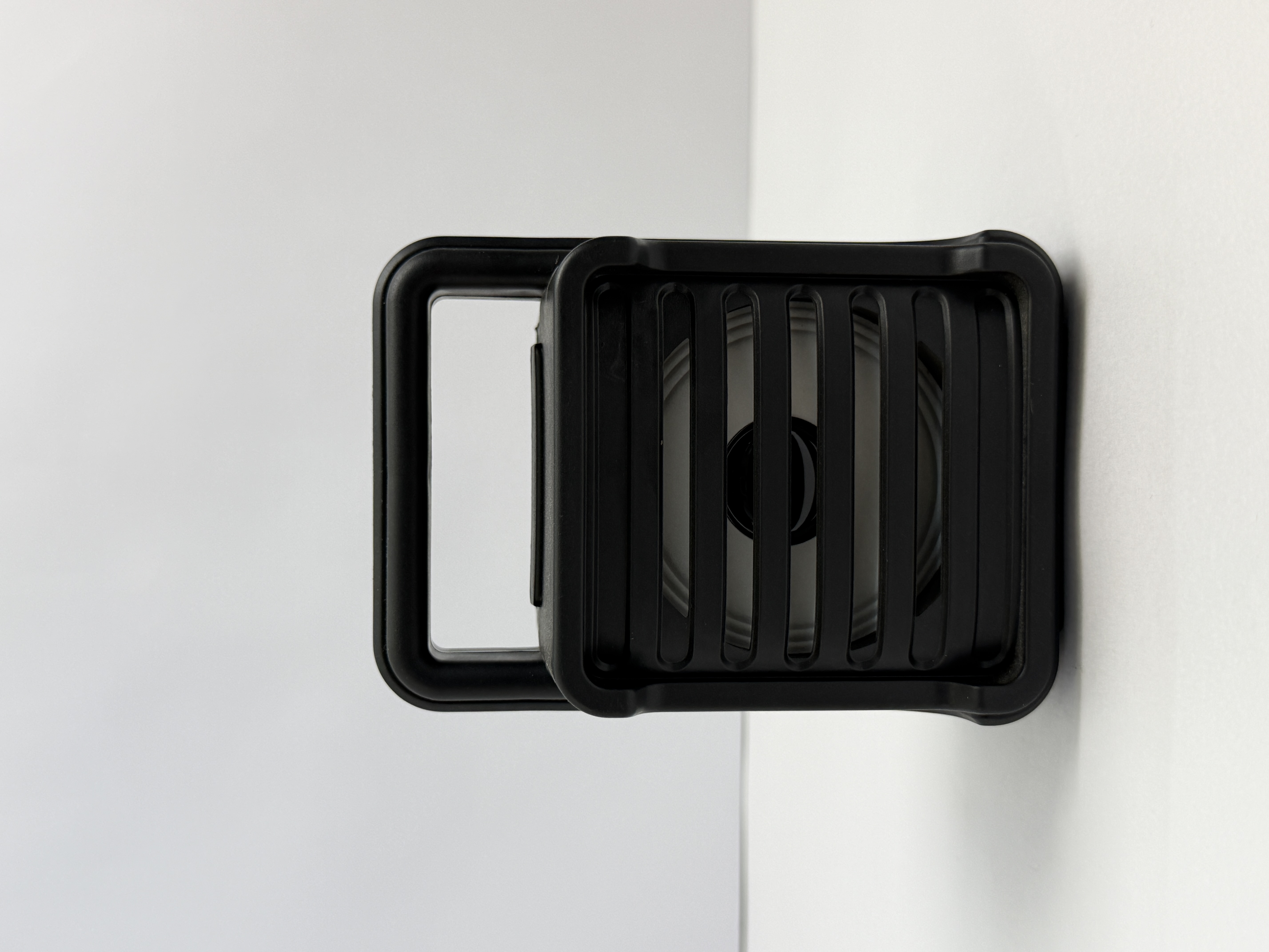 Rejilla de ventilación negra