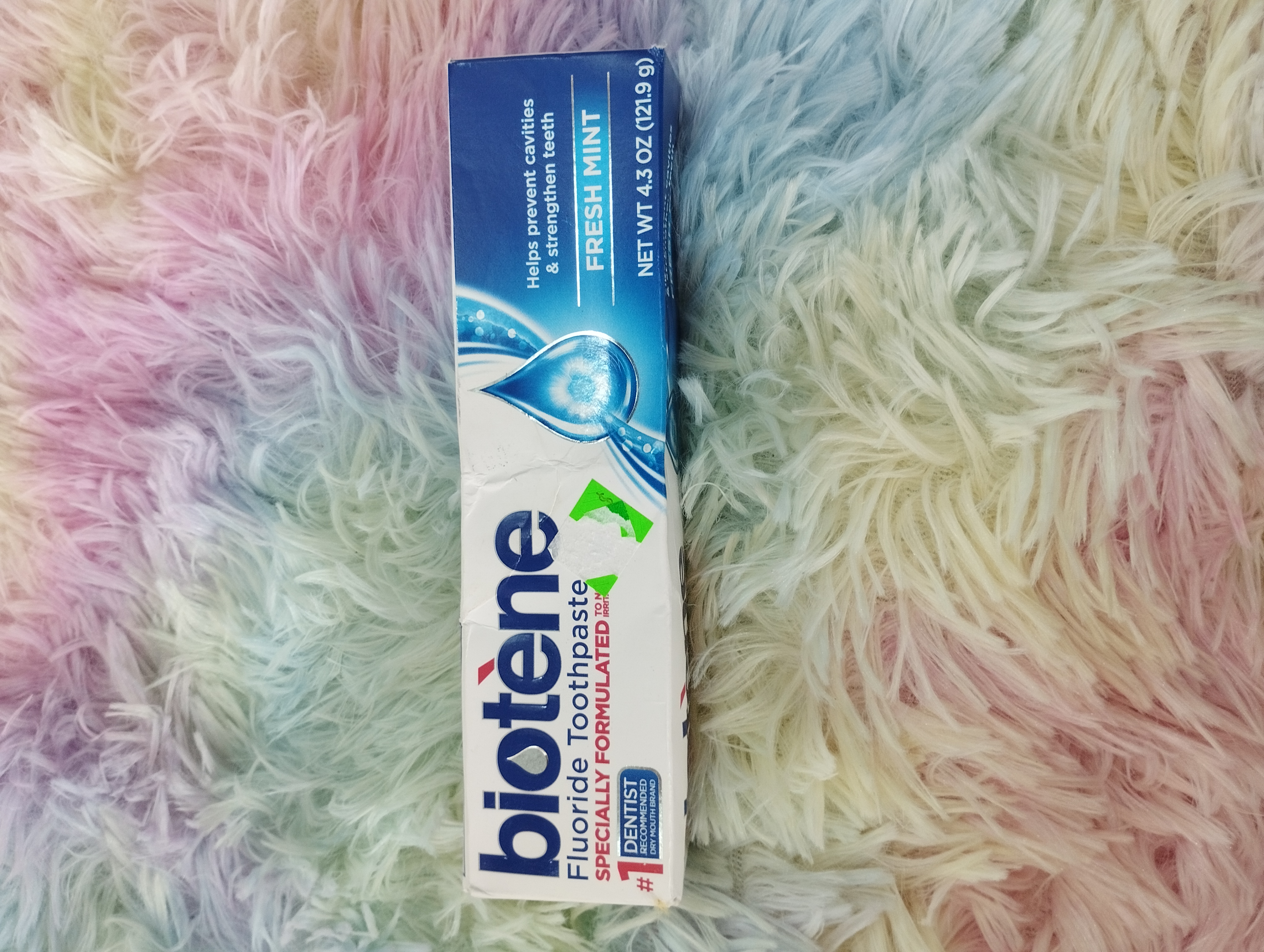 Dentifrice numérique Biotène