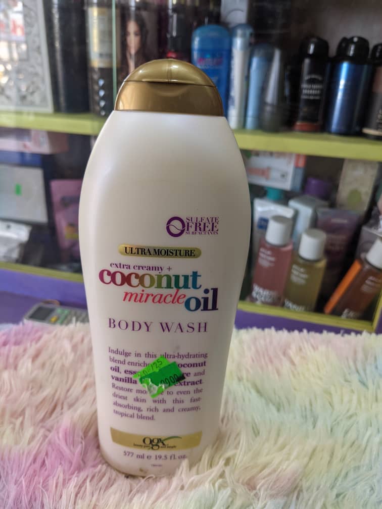 Gel Douche Extra Crémeux à l'Huile de Coco