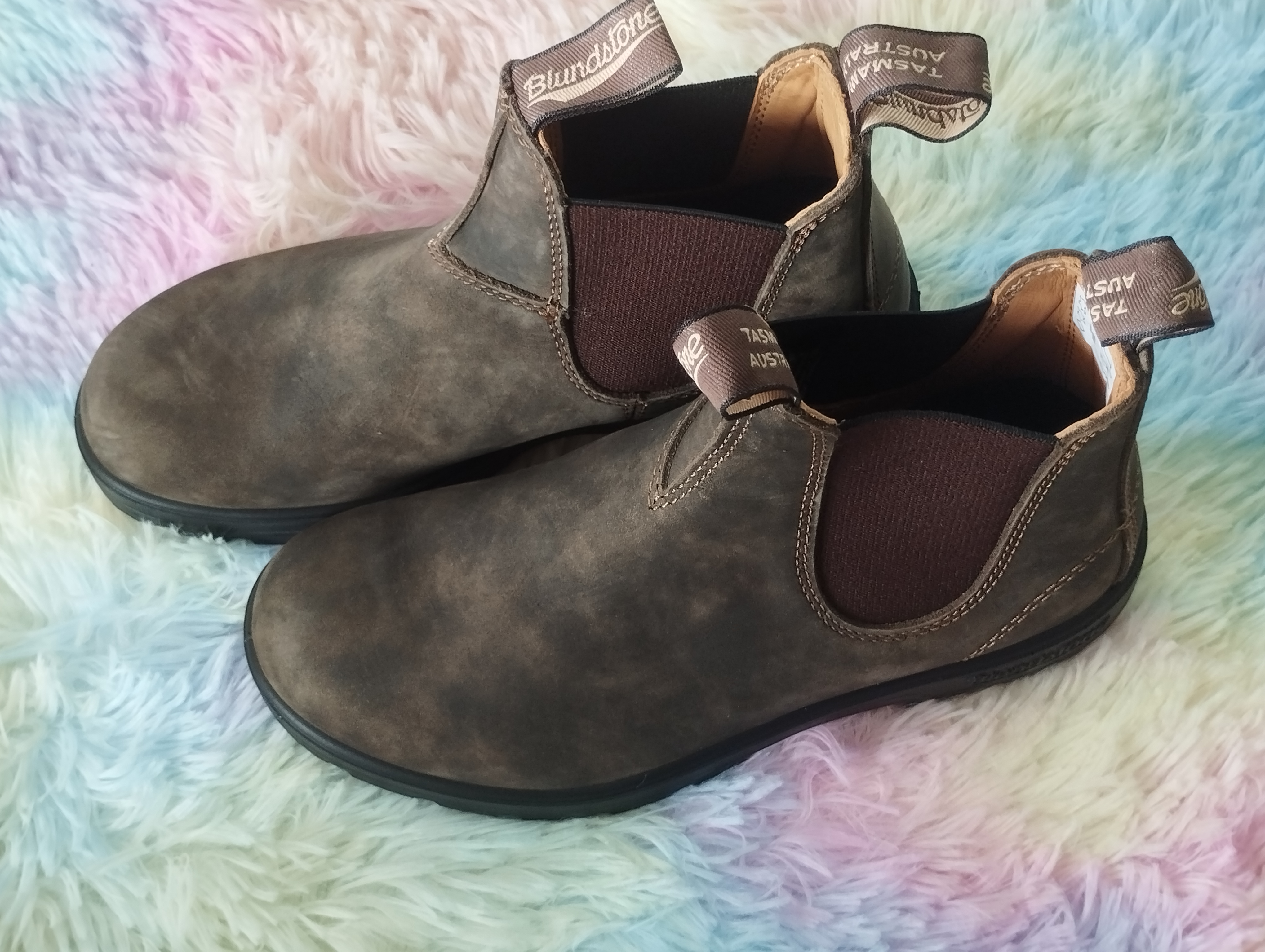 Bottes en cuir numérique